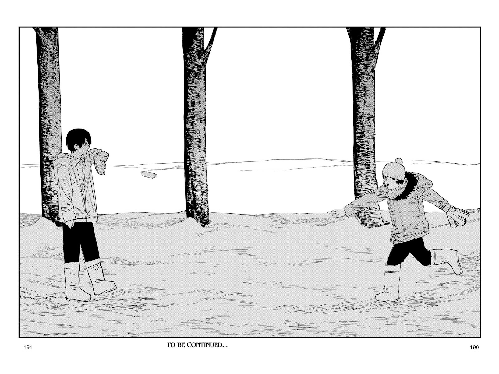 Chainsaw Man Manga Chapter 79 page 19 - Play Catch scene