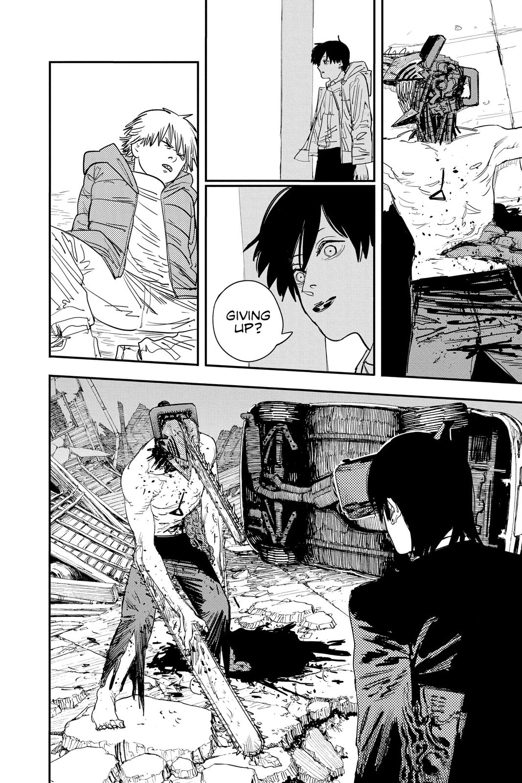 Chainsaw Man Manga Chapter 79 page 2 - Play Catch scene