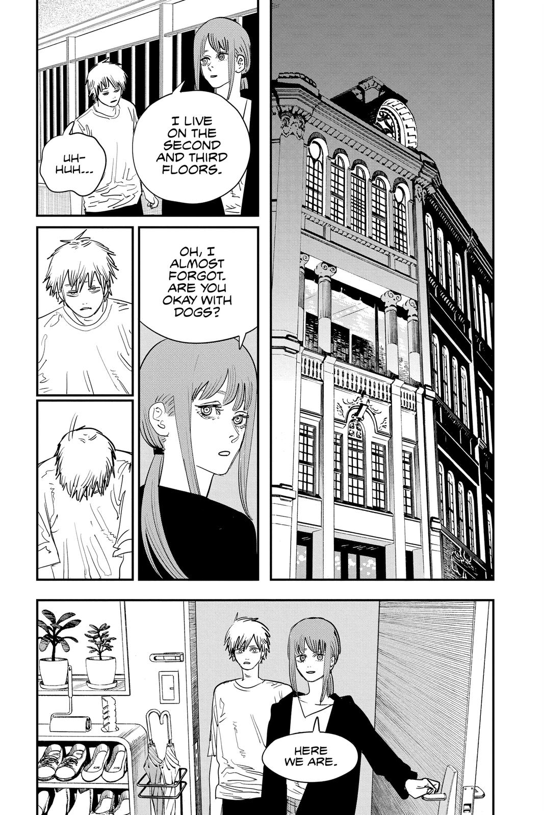 Chainsaw Man Manga Chapter 80 page 16 - A Dog's Feeling scene