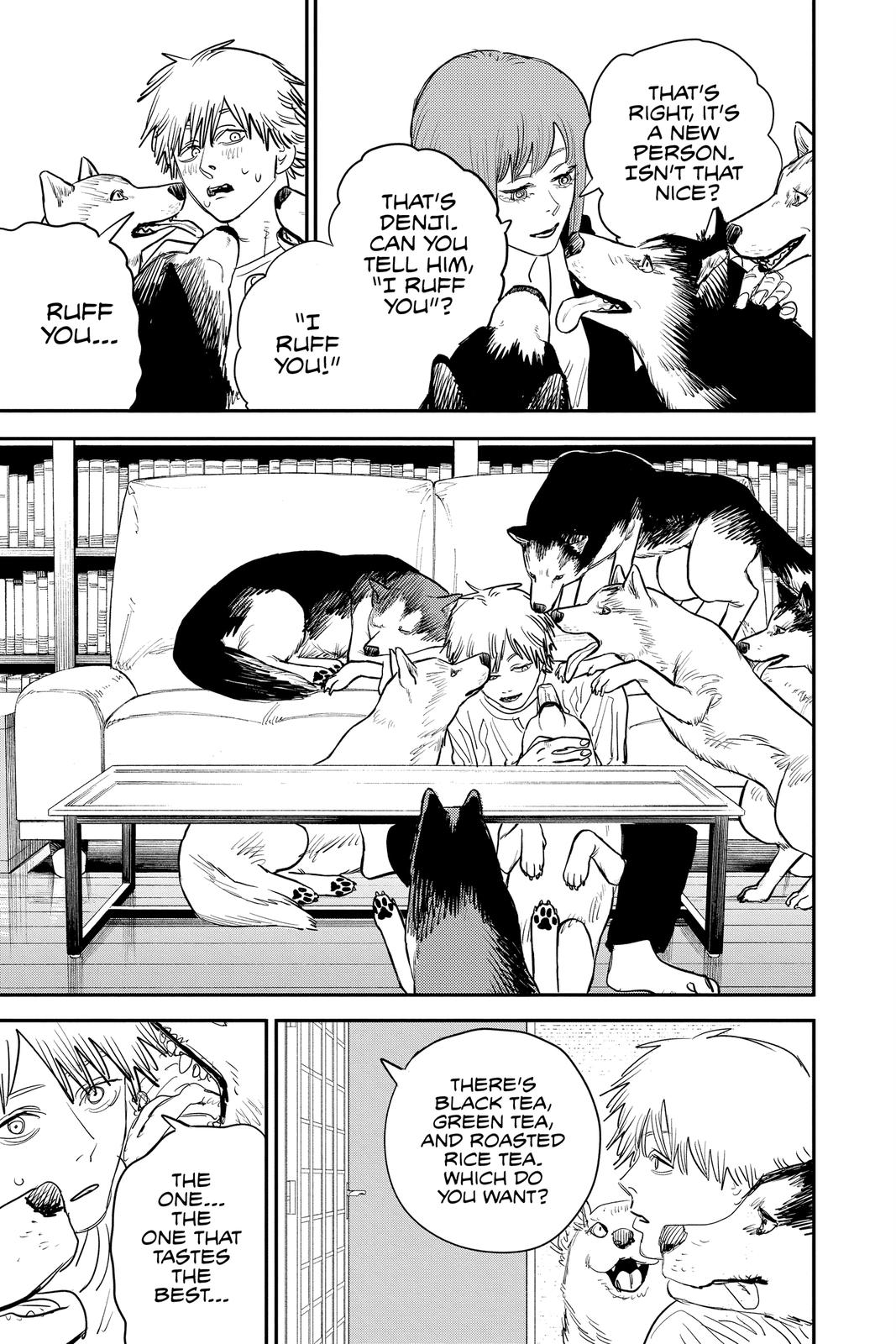 Chainsaw Man Manga Chapter 80 page 18 - A Dog's Feeling scene