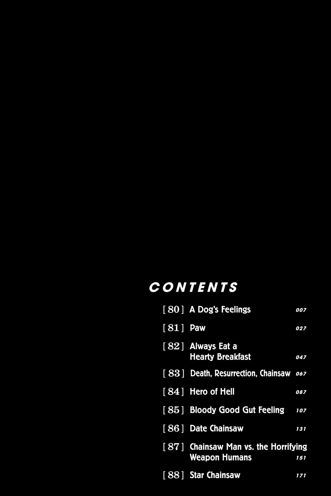 Chainsaw Man Manga Chapter 80 page 7 - A Dog's Feeling scene