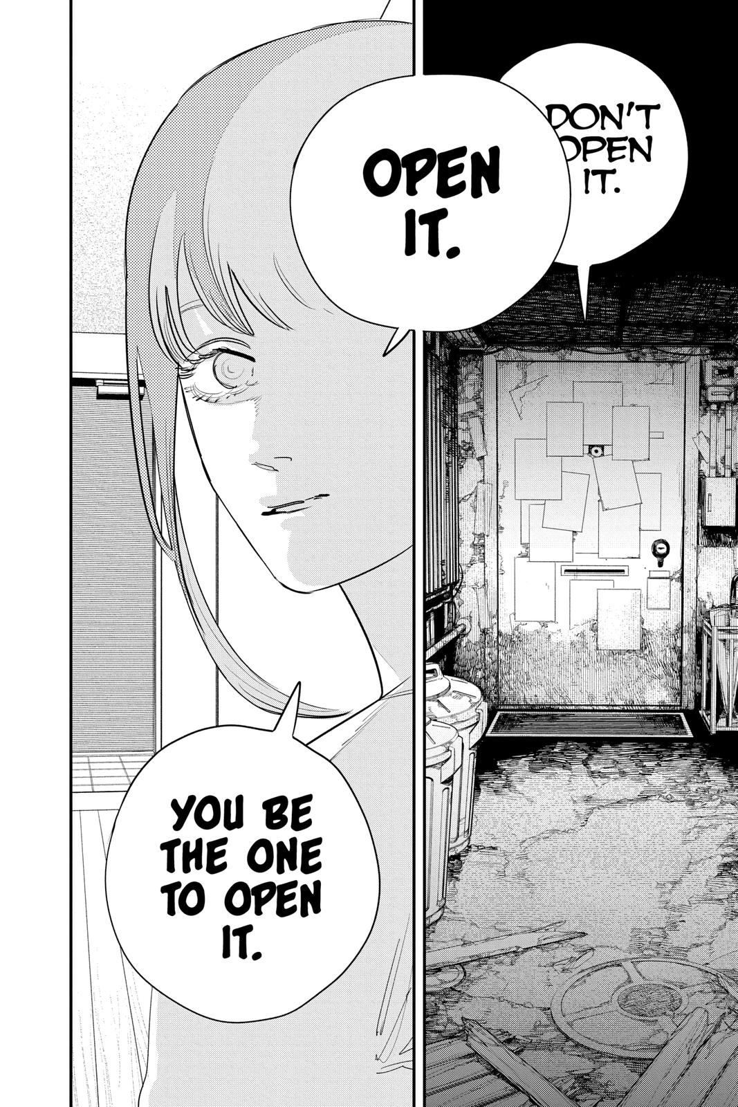 Chainsaw Man Manga Chapter 81 page 11 - Paw scene