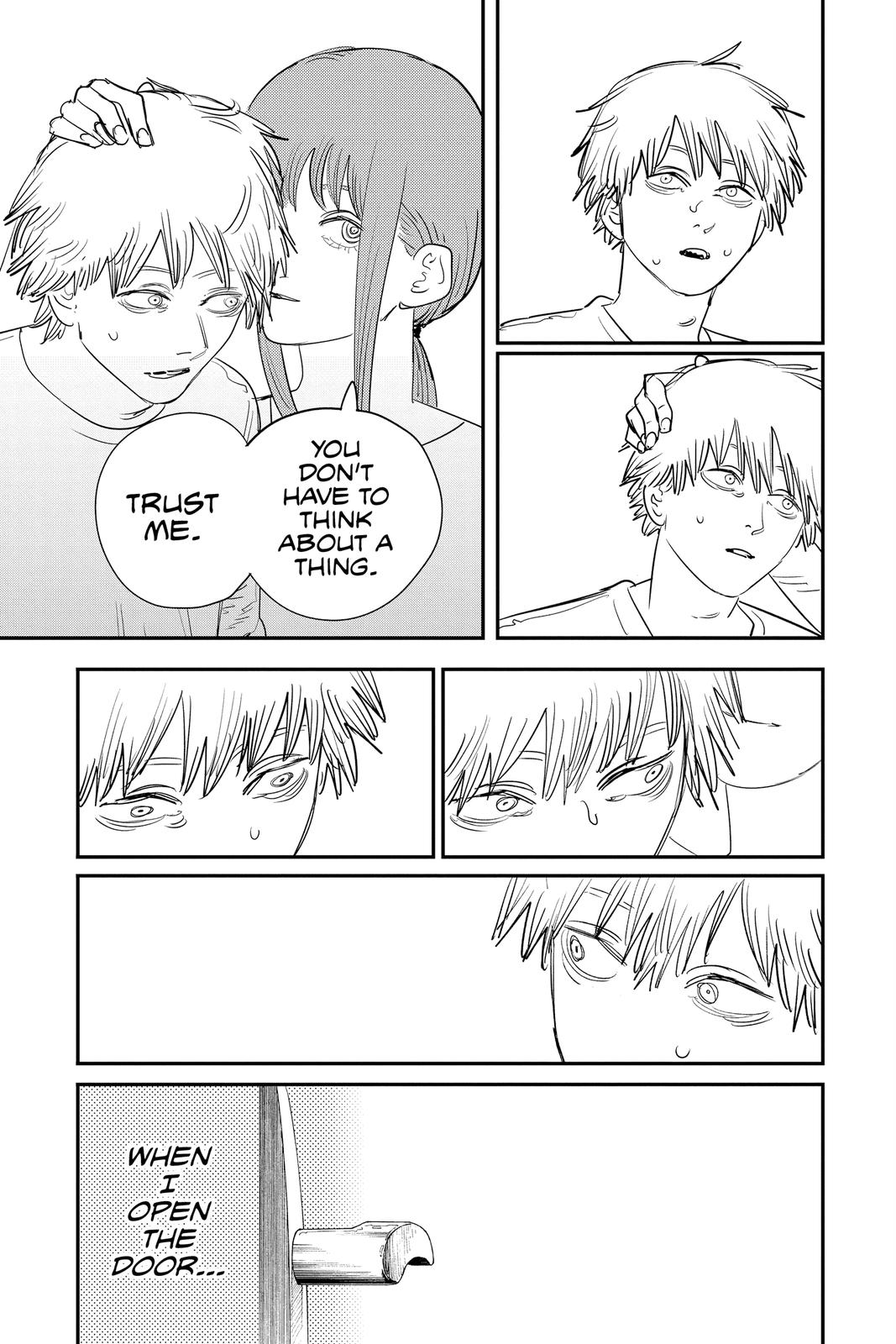 Chainsaw Man Manga Chapter 81 page 12 - Paw scene