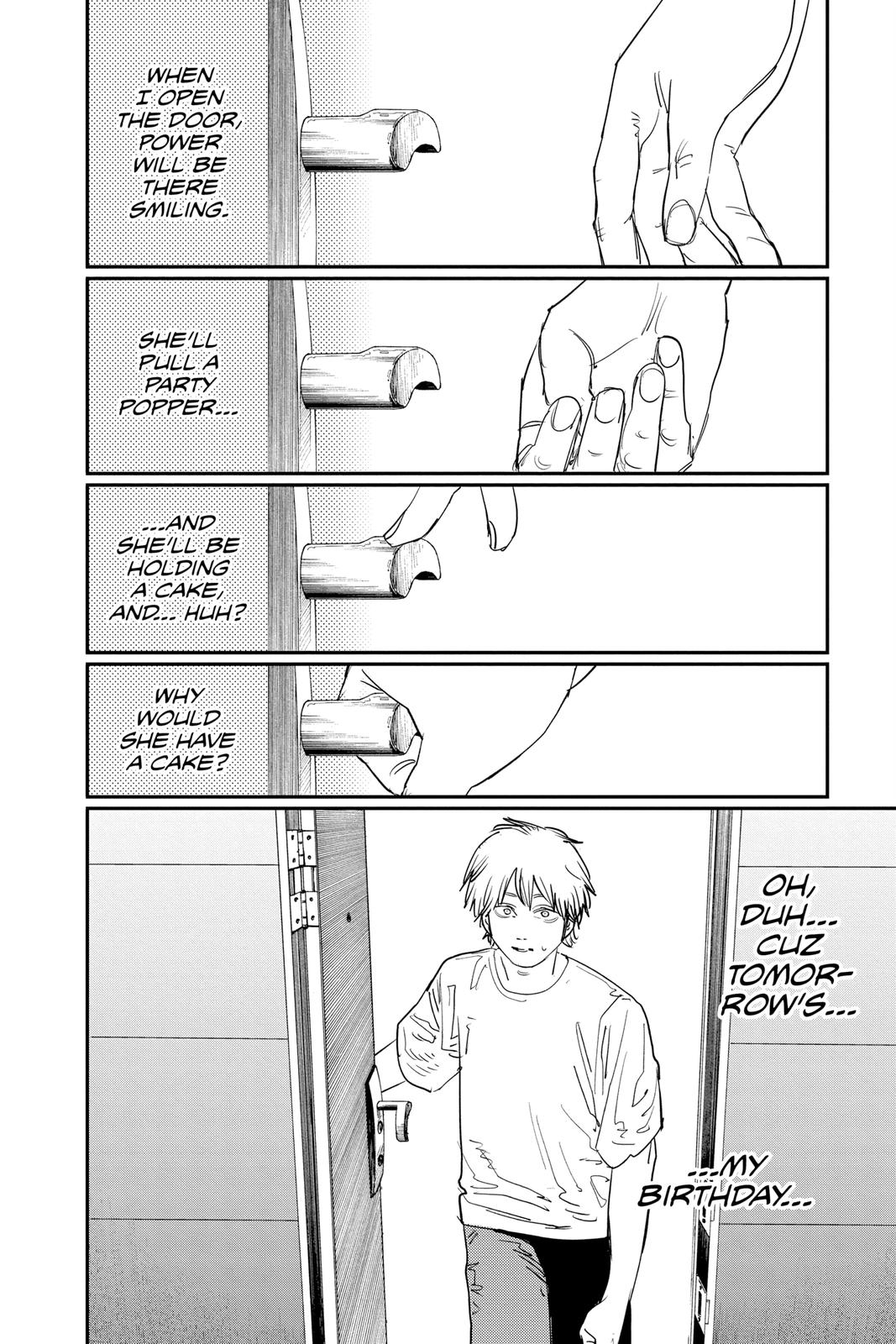 Chainsaw Man Manga Chapter 81 page 13 - Paw scene