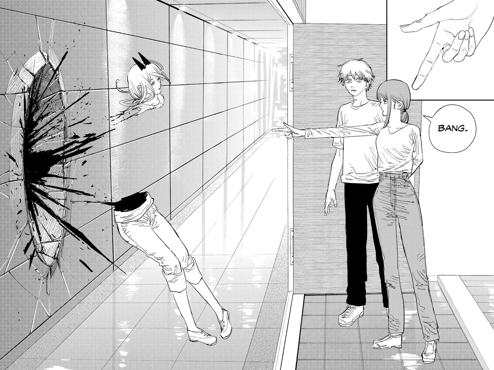 Chainsaw Man Manga Chapter 81 page 15 - Paw scene