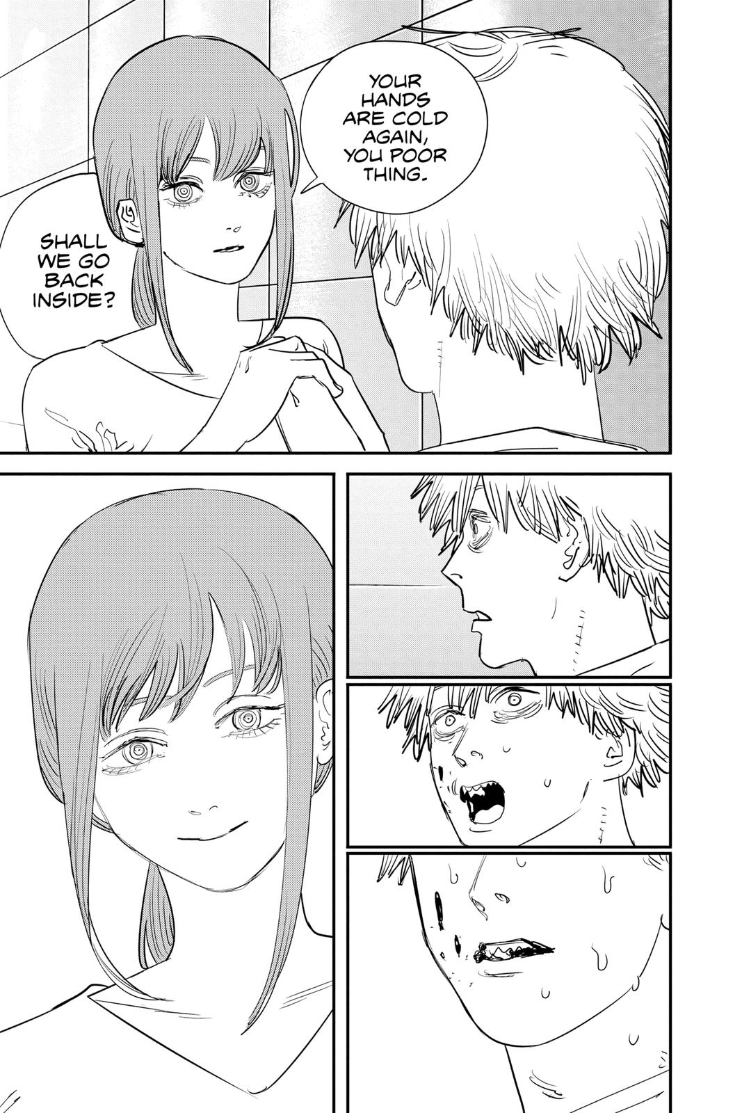 Chainsaw Man Manga Chapter 81 page 17 - Paw scene