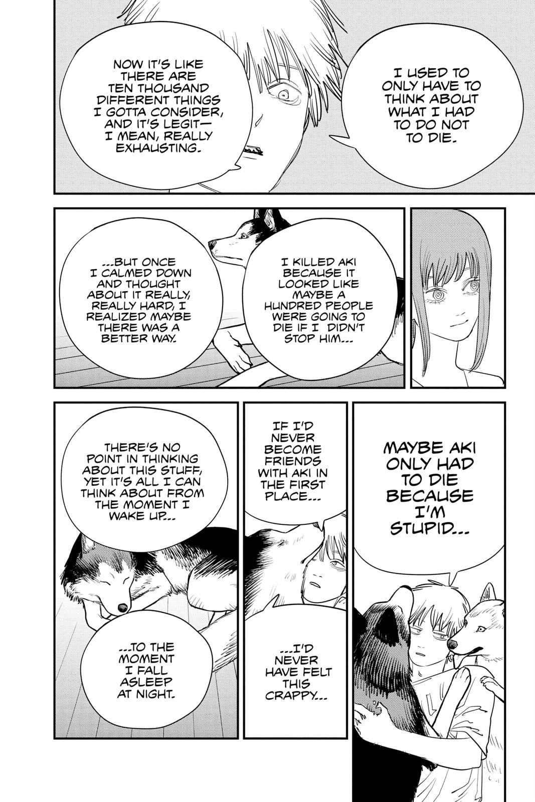 Chainsaw Man Manga Chapter 81 page 2 - Paw scene