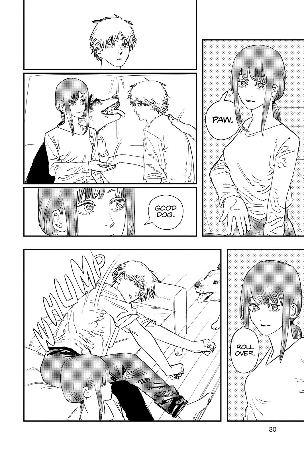 Chainsaw Man Manga Chapter 81 page 4 - Paw scene