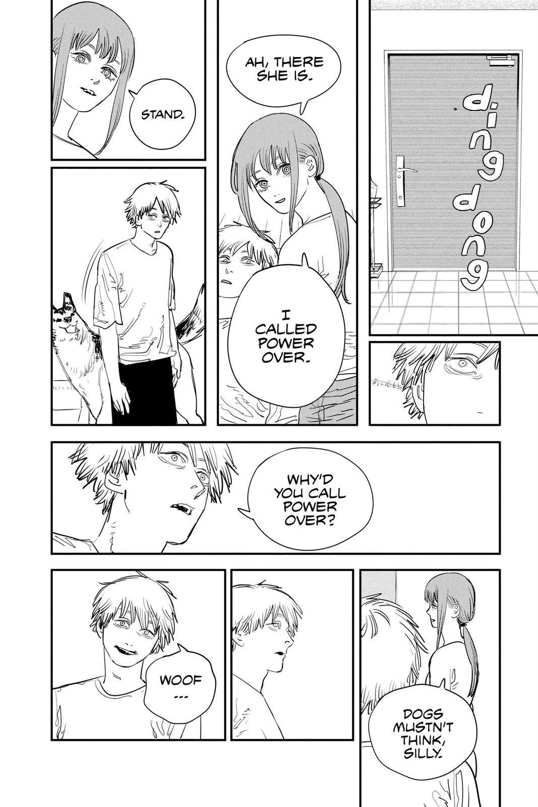 Chainsaw Man Manga Chapter 81 page 6 - Paw scene