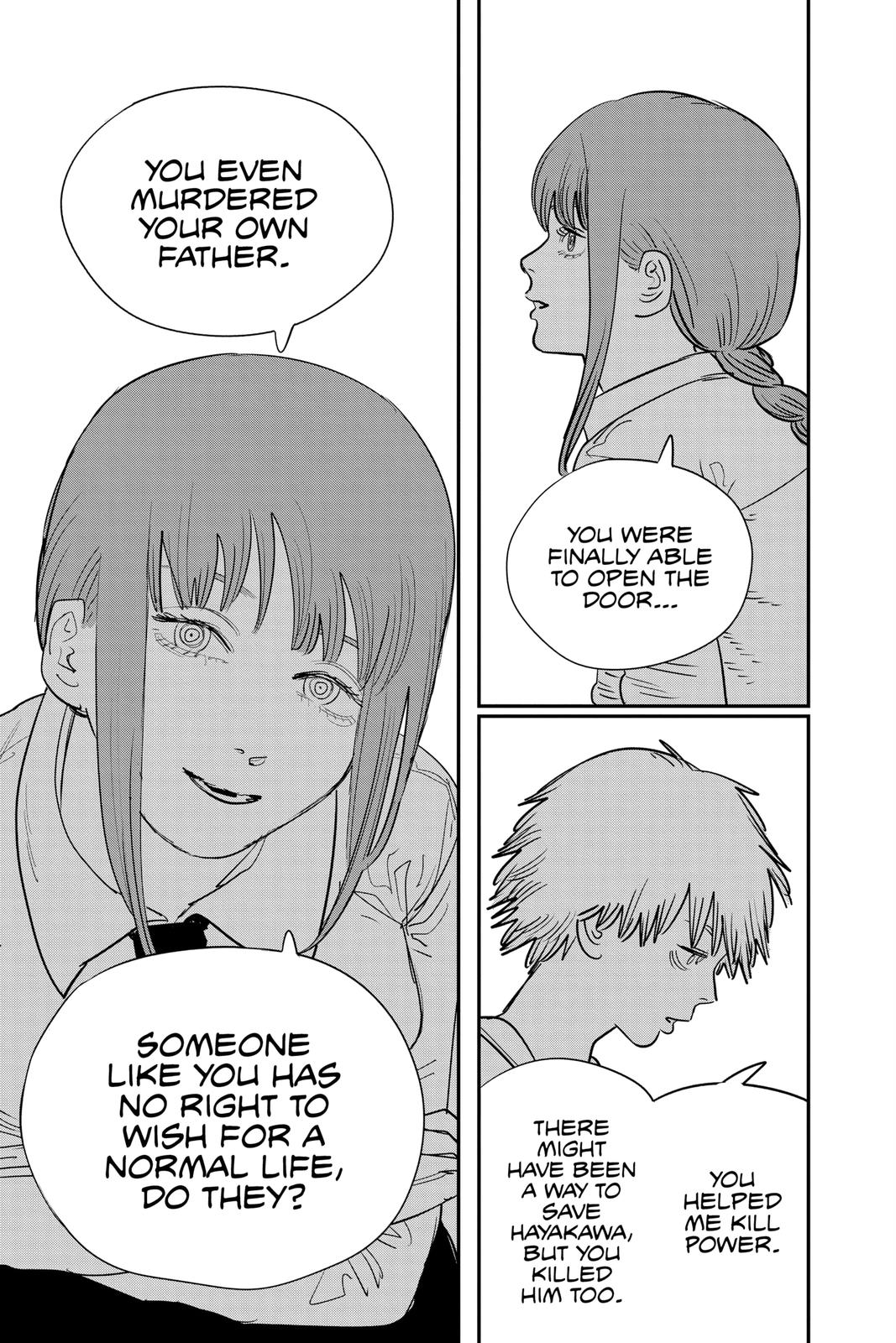 Chainsaw Man Manga Chapter 82 page 15 - Always Eat a Hearty Breakfast scene