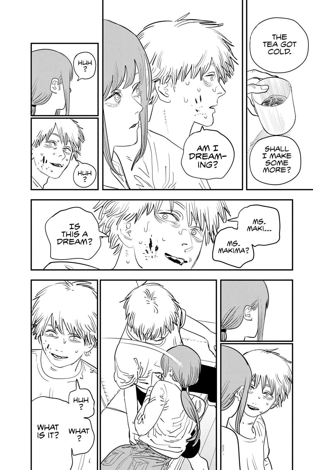 Chainsaw Man Manga Chapter 82 page 2 - Always Eat a Hearty Breakfast scene