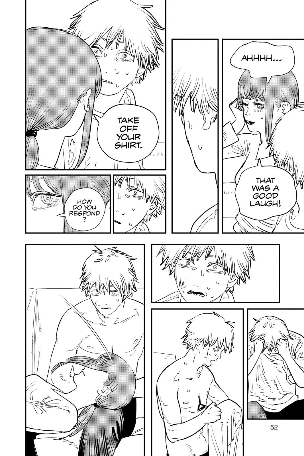 Chainsaw Man Manga Chapter 82 page 6 - Always Eat a Hearty Breakfast scene