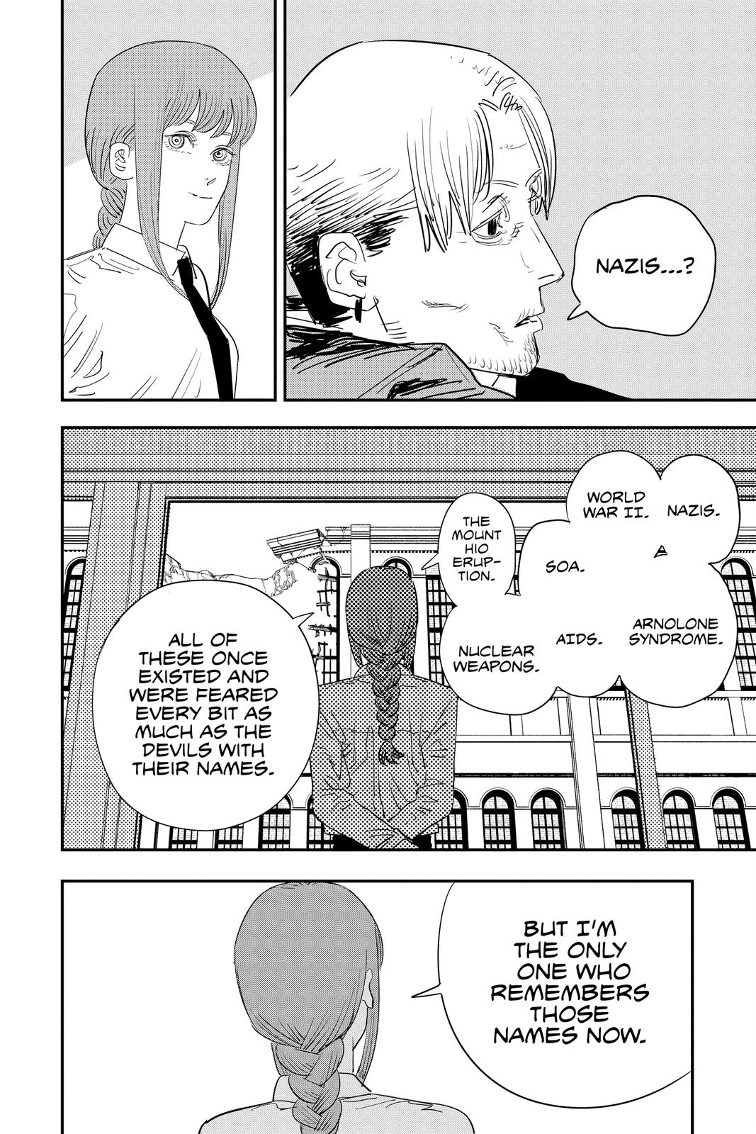 Chainsaw Man Manga Chapter 84 page 11 - Hero of Hell scene