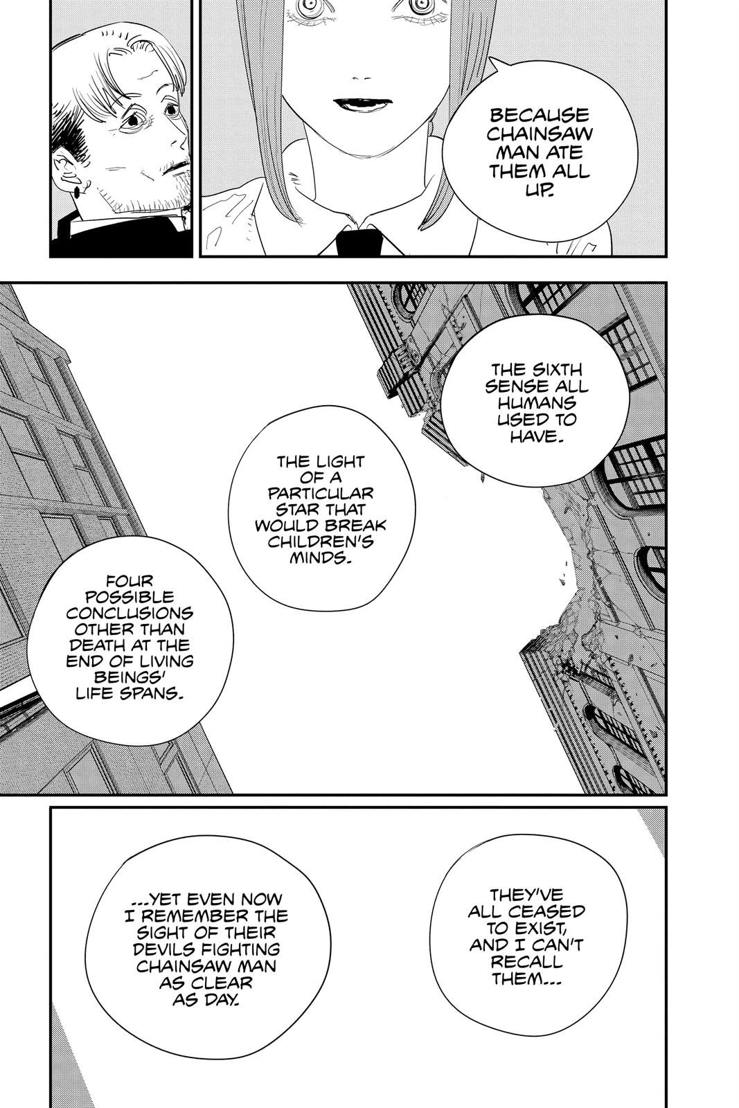 Chainsaw Man Manga Chapter 84 page 12 - Hero of Hell scene