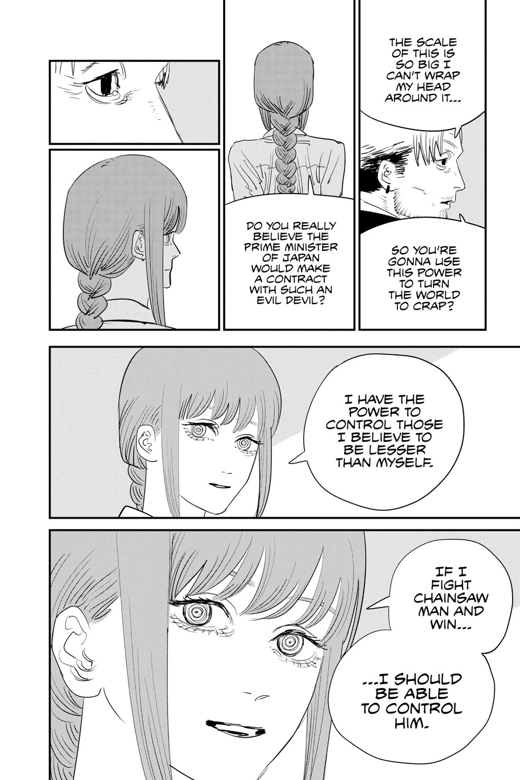 Chainsaw Man Manga Chapter 84 page 13 - Hero of Hell scene