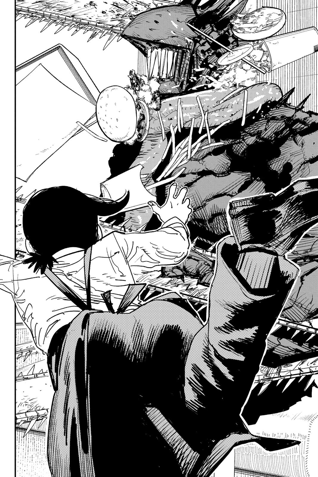 Chainsaw Man Manga Chapter 85 page 21 - Bloody Good Gut Feeling scene