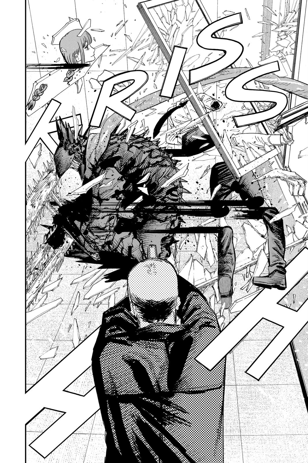 Chainsaw Man Manga Chapter 85 page 5 - Bloody Good Gut Feeling scene