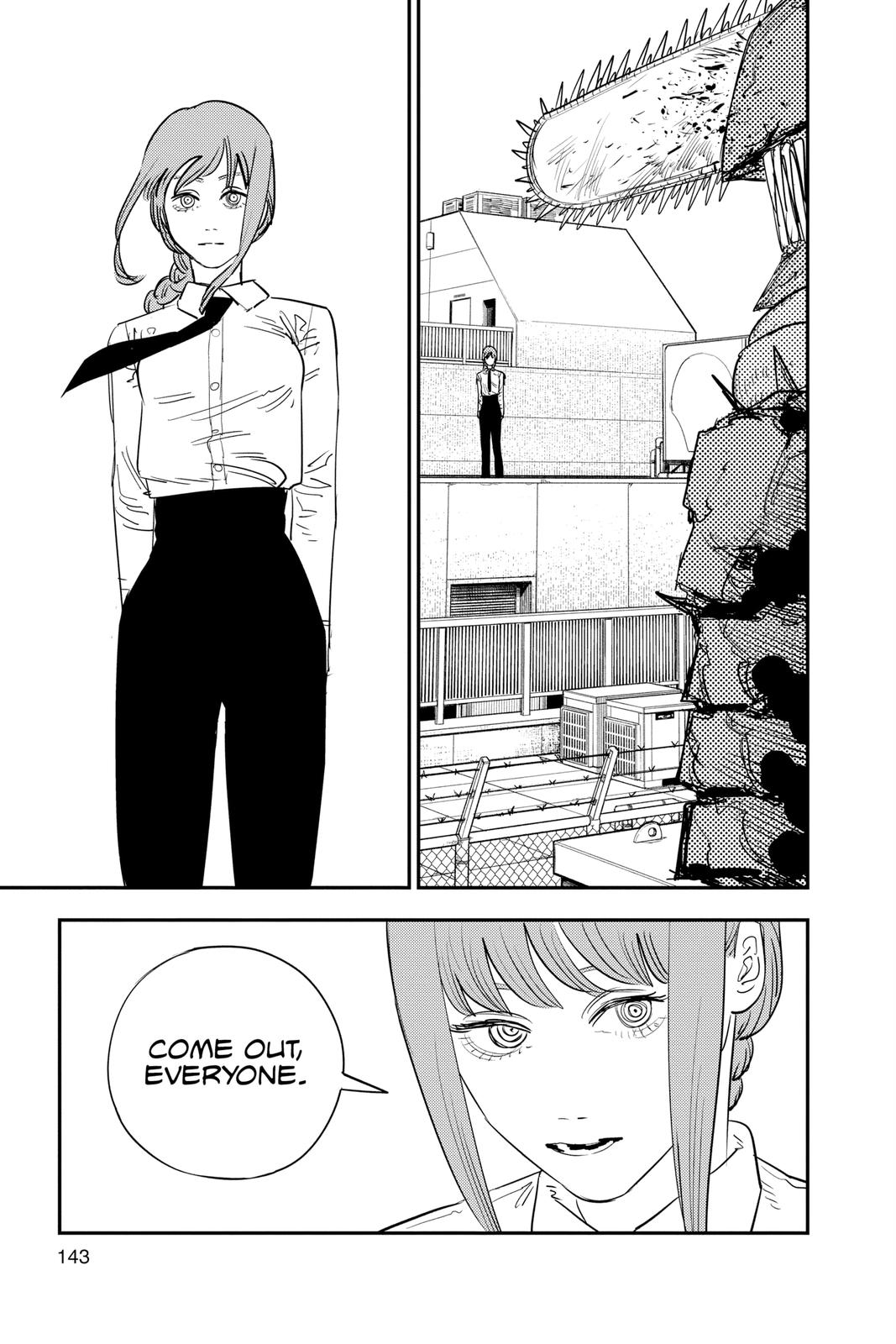 Chainsaw Man Manga Chapter 86 page 13 - Date Chainsaw scene