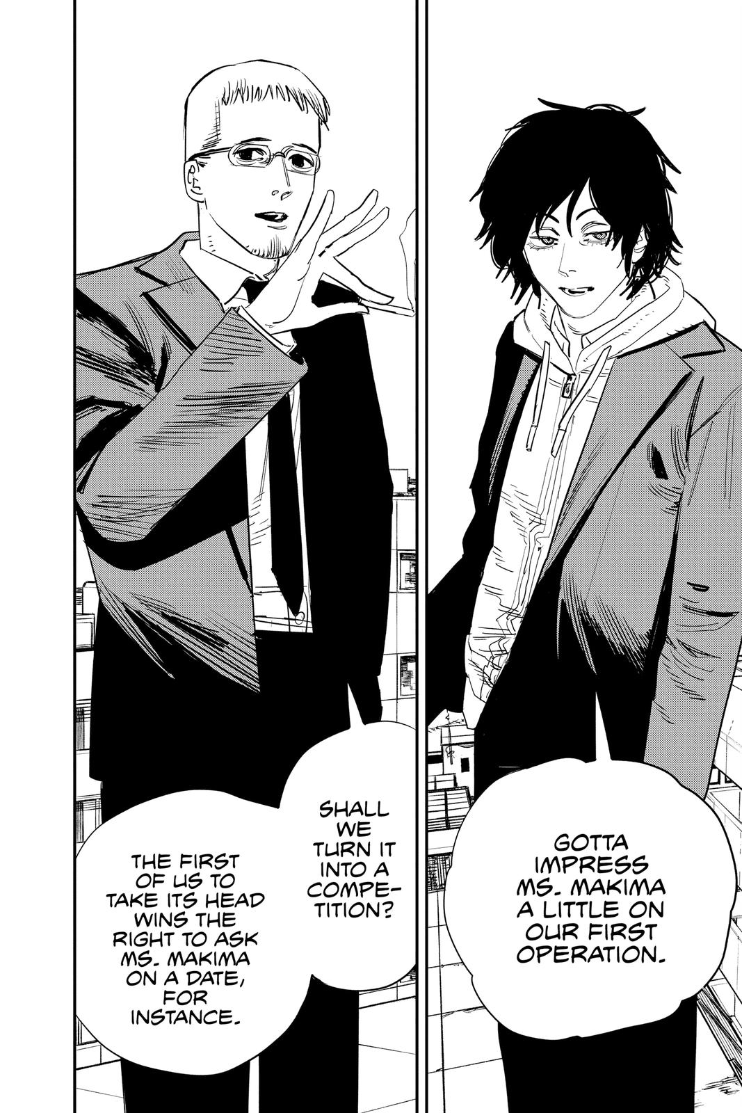 Chainsaw Man Manga Chapter 86 page 15 - Date Chainsaw scene