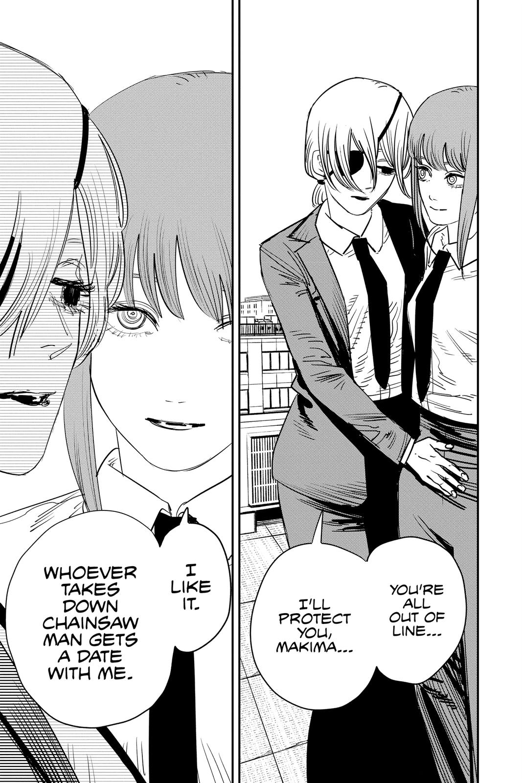 Chainsaw Man Manga Chapter 86 page 18 - Date Chainsaw scene