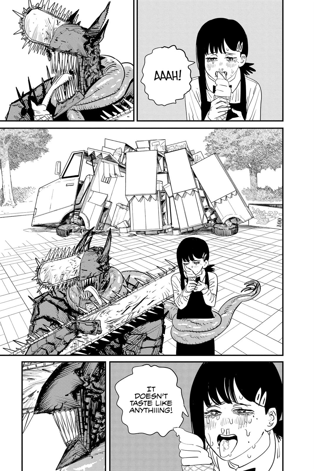 Chainsaw Man Manga Chapter 86 page 5 - Date Chainsaw scene