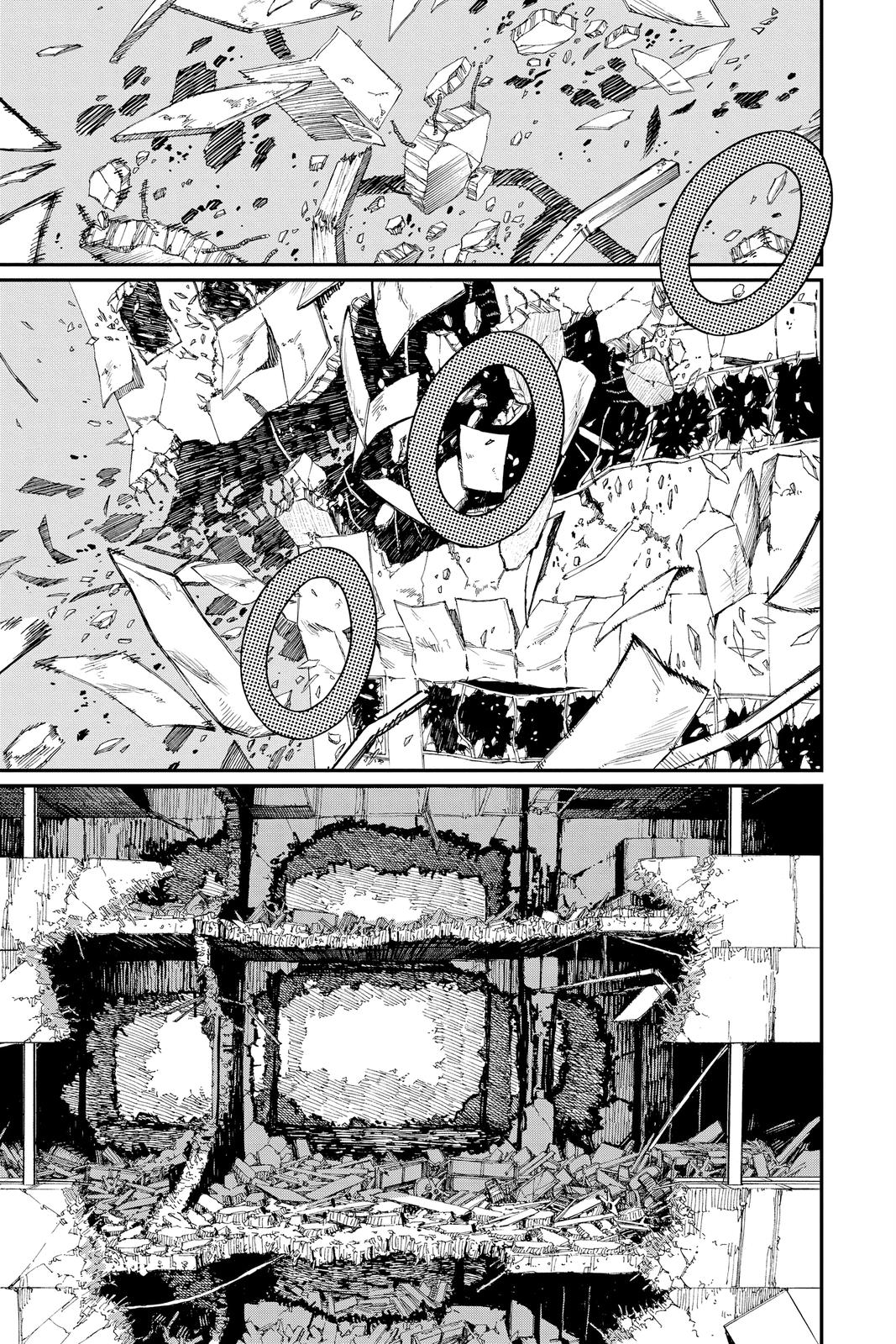 Chainsaw Man Manga Chapter 87 page 11 - Chainsaw Man Vs. the Horrifying Weapon Humans scene