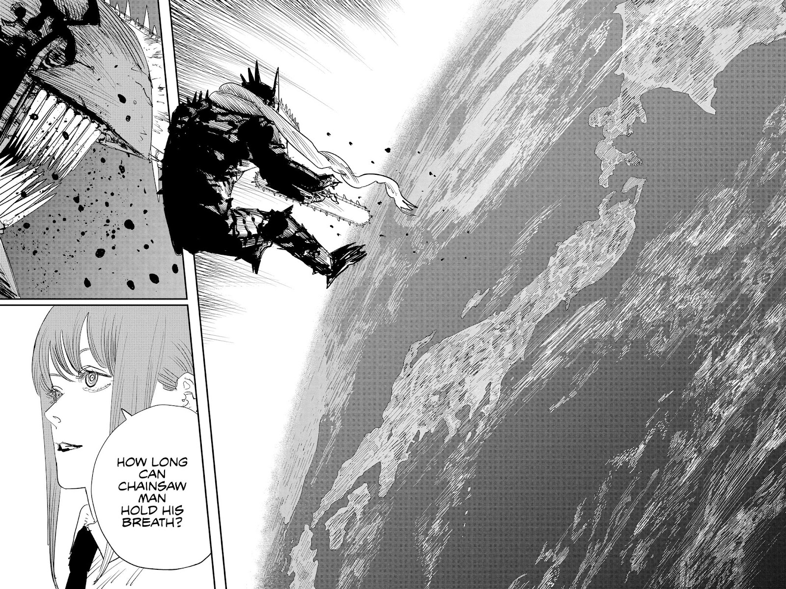 Chainsaw Man Manga Chapter 88 page 10 - Star Chainsaw scene