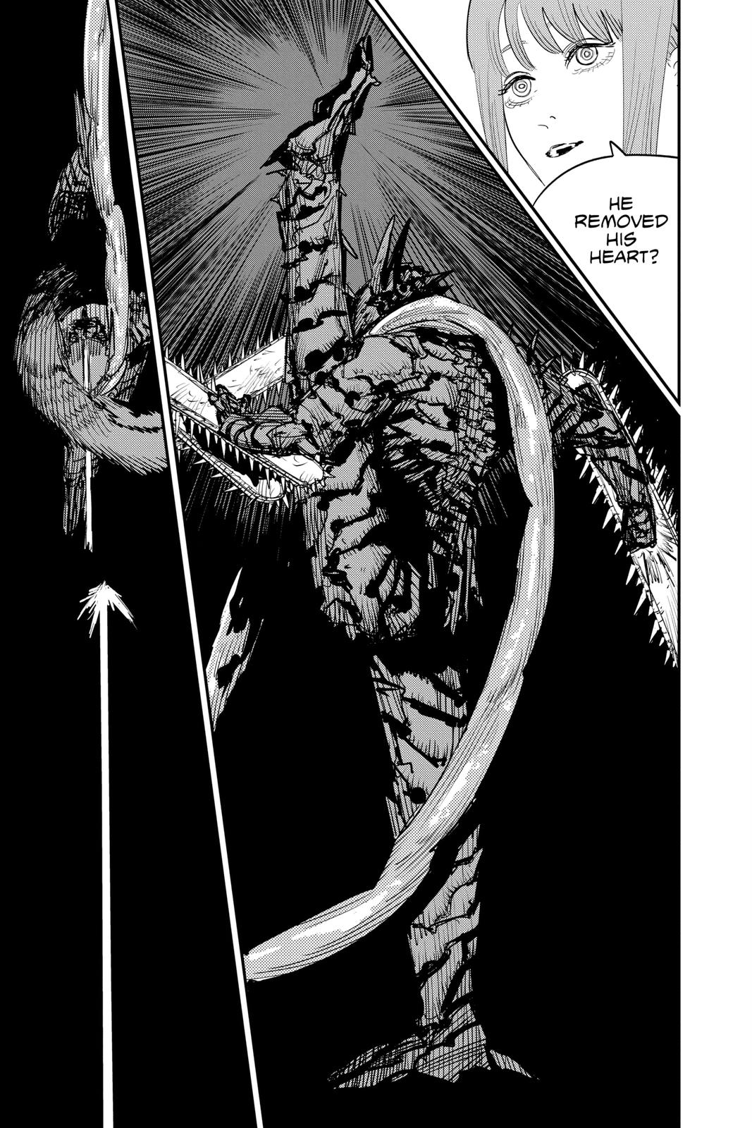 Chainsaw Man Manga Chapter 88 page 12 - Star Chainsaw scene