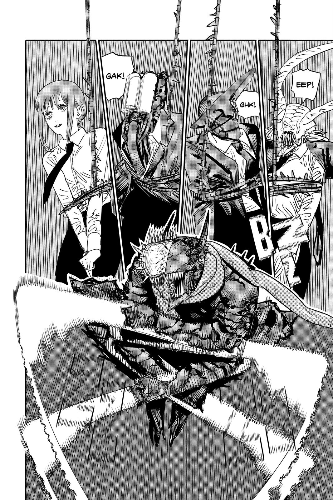 Chainsaw Man Manga Chapter 88 page 15 - Star Chainsaw scene