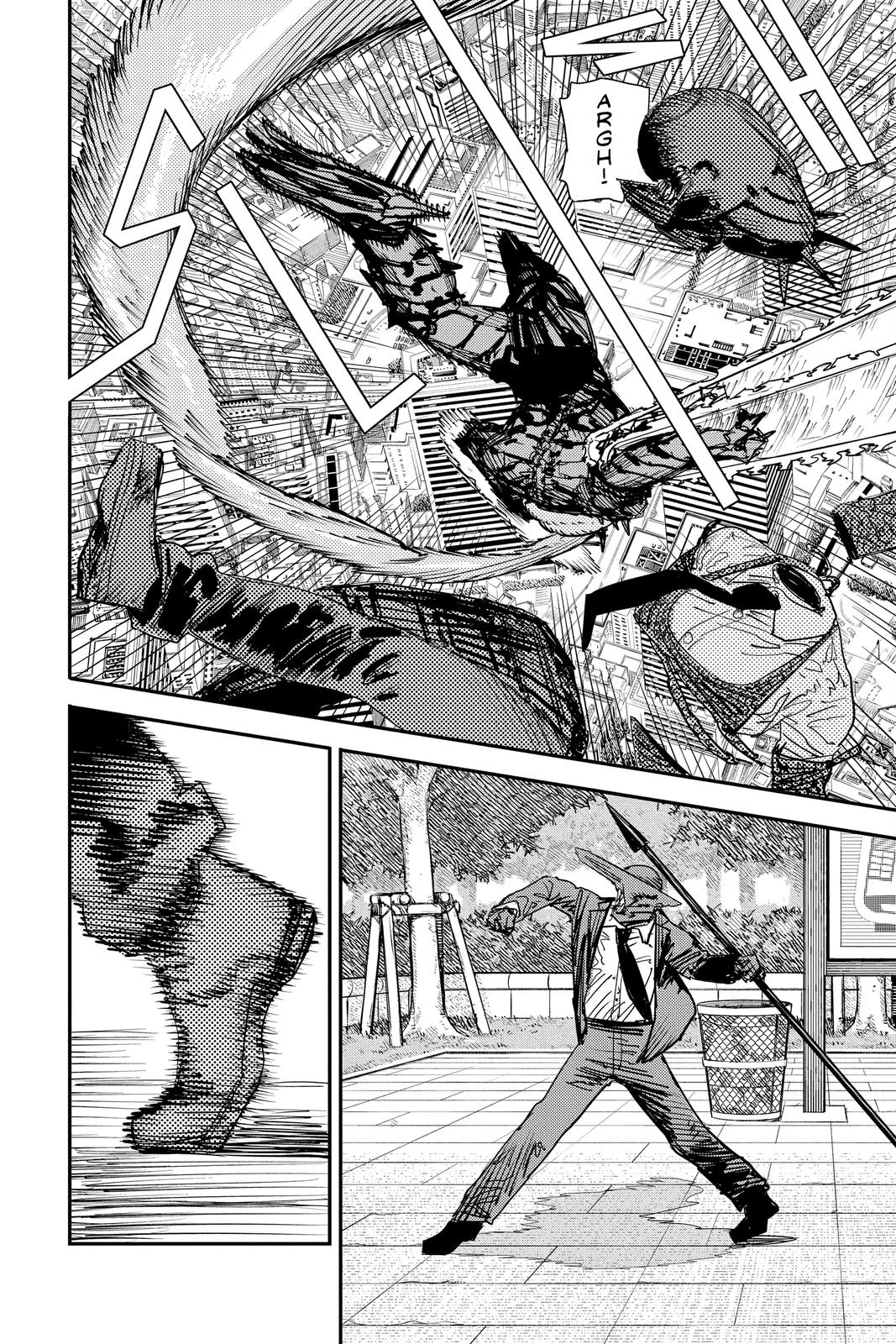 Chainsaw Man Manga Chapter 88 page 6 - Star Chainsaw scene