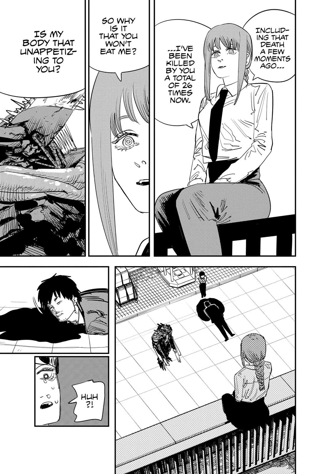 Chainsaw Man Manga Chapter 89 page 10 - Go Get 'Em Chainsaw Man scene