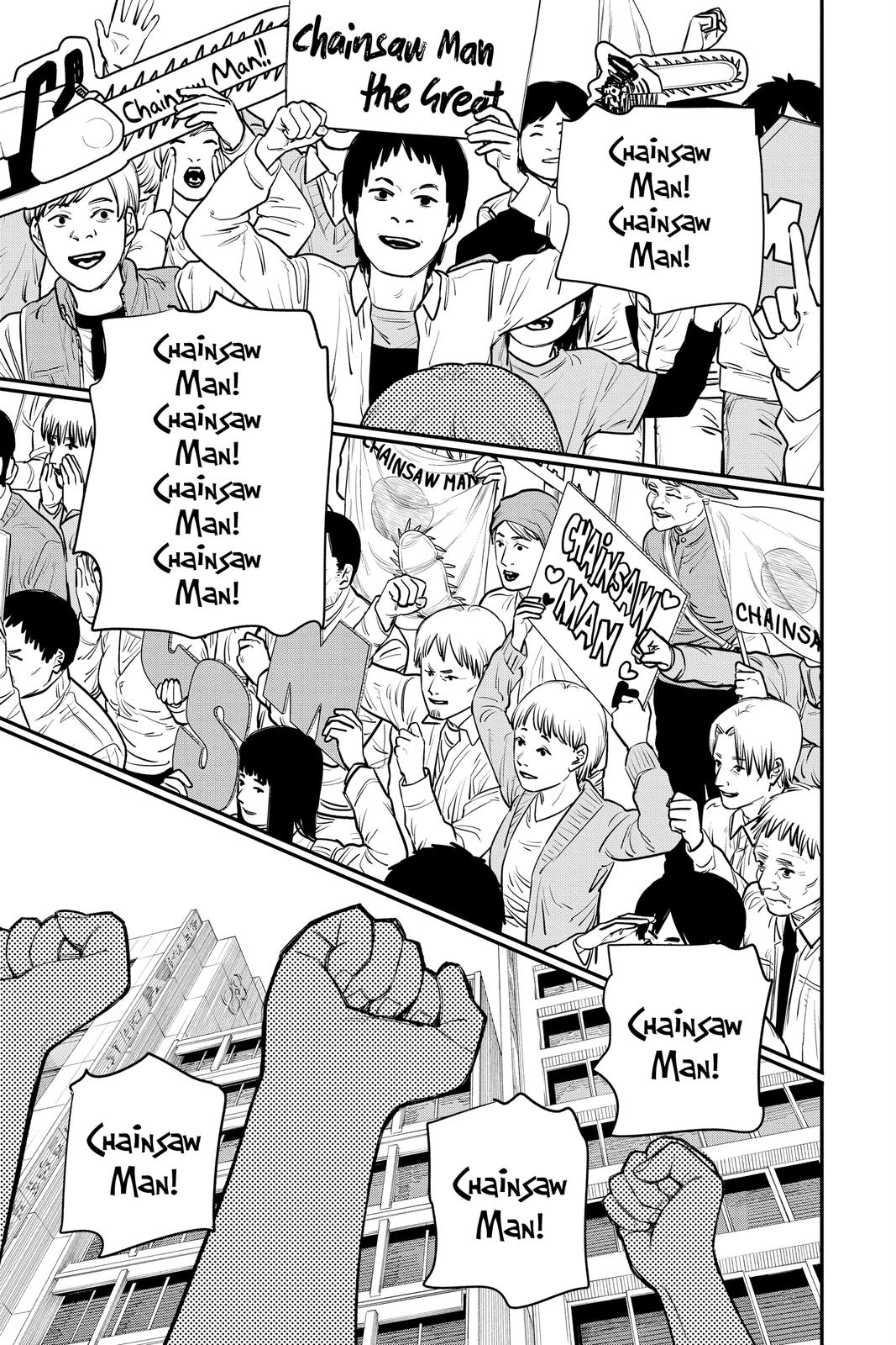 Chainsaw Man Manga Chapter 89 page 18 - Go Get 'Em Chainsaw Man scene