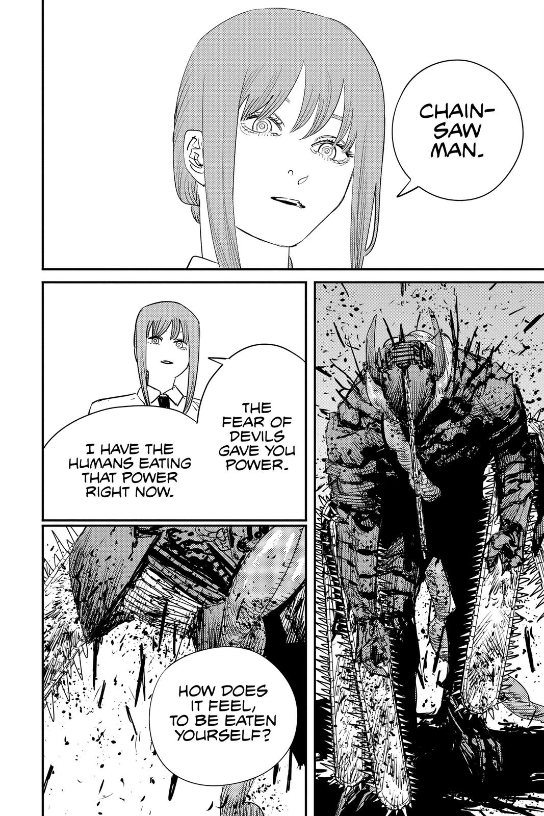 Chainsaw Man Manga Chapter 89 page 19 - Go Get 'Em Chainsaw Man scene