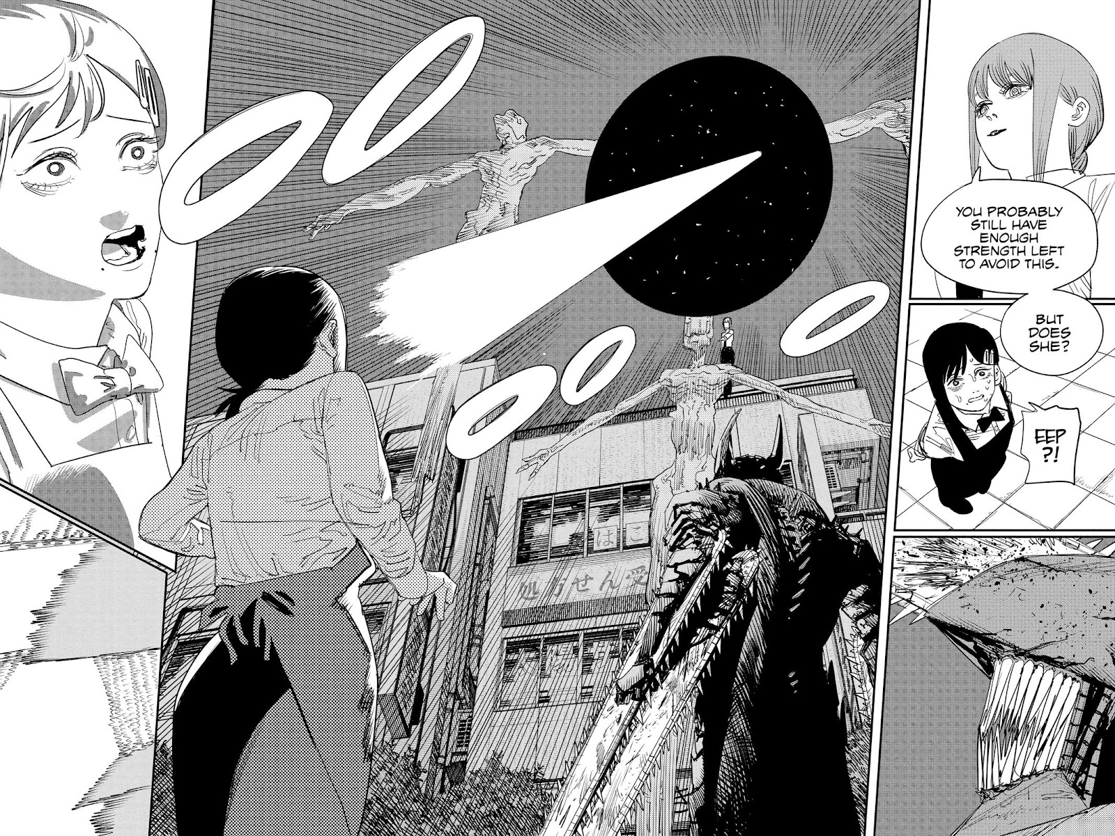 Chainsaw Man Manga Chapter 89 page 21 - Go Get 'Em Chainsaw Man scene