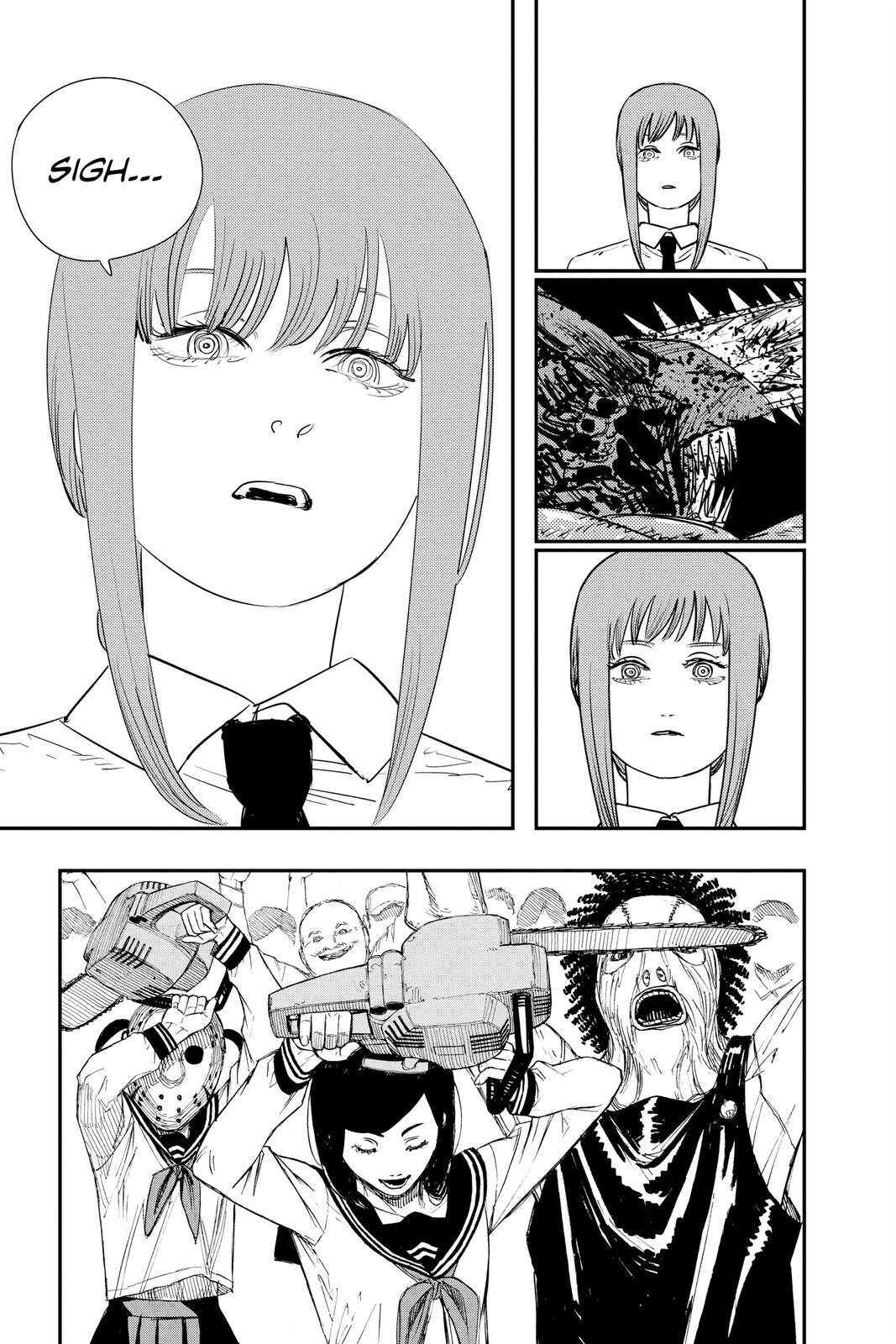 Chainsaw Man Manga Chapter 89 page 25 - Go Get 'Em Chainsaw Man scene