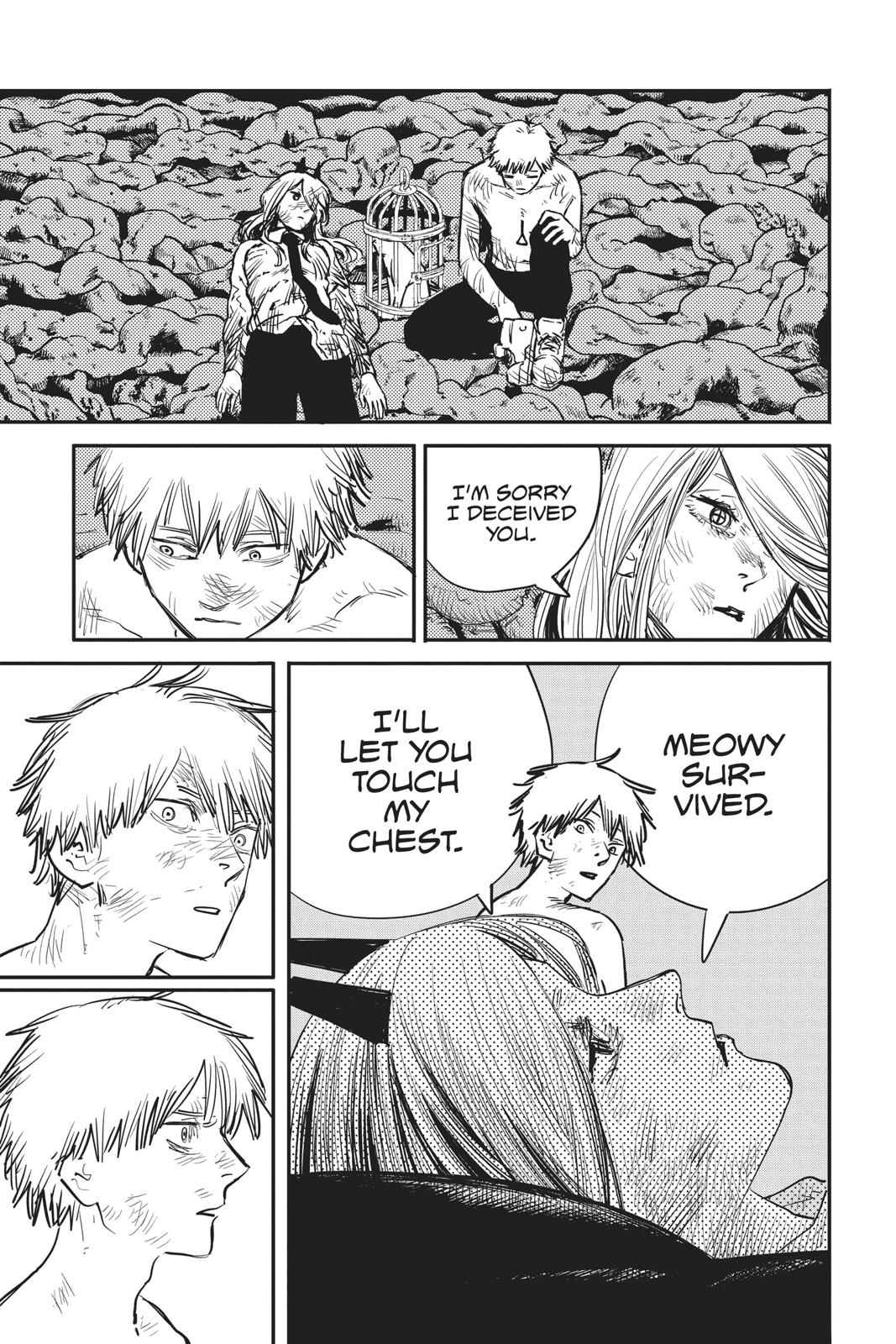 Chainsaw Man Manga Chapter 9 page 11 - Rescue scene