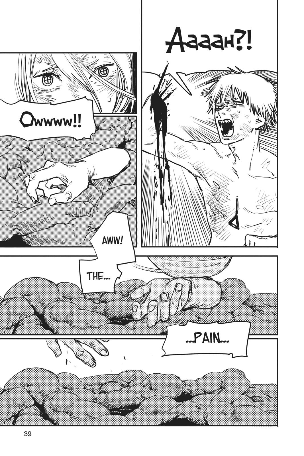 Chainsaw Man Manga Chapter 9 page 13 - Rescue scene