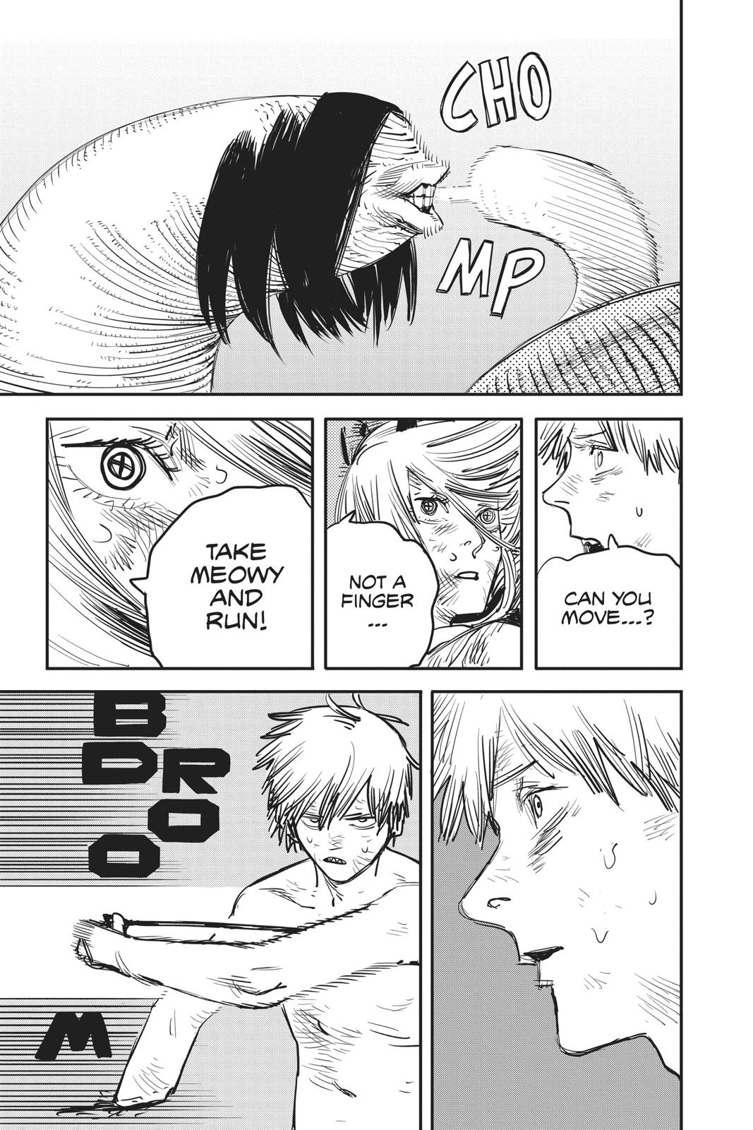 Chainsaw Man Manga Chapter 9 page 15 - Rescue scene