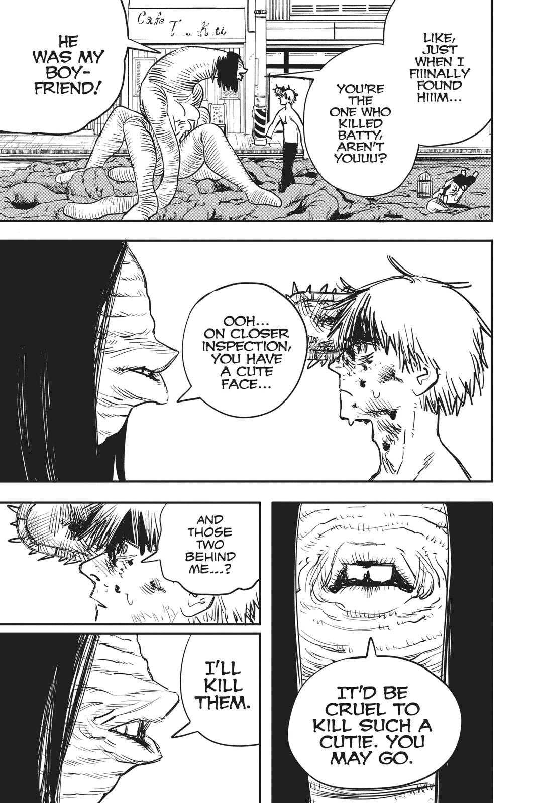 Chainsaw Man Manga Chapter 9 page 17 - Rescue scene