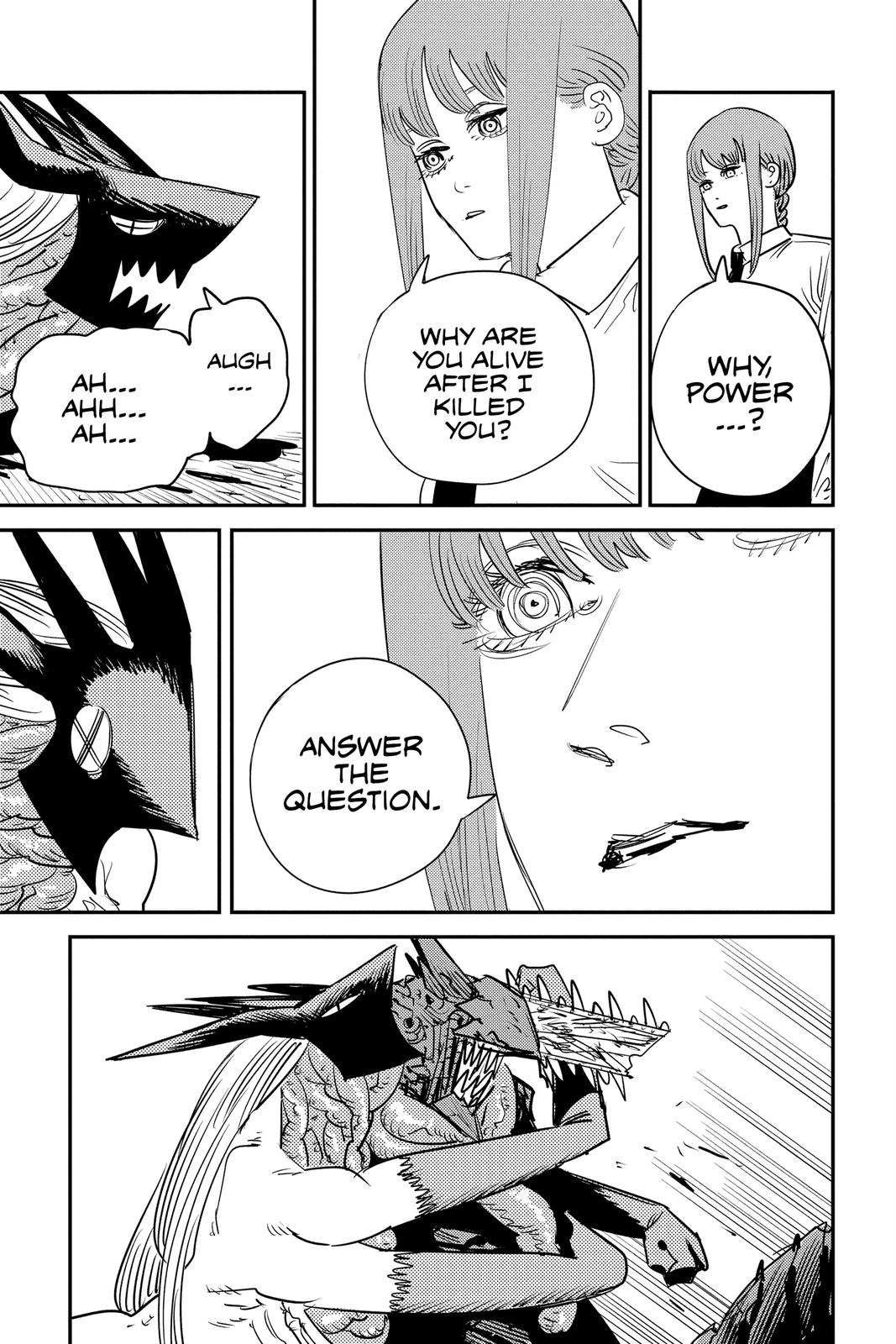 Chainsaw Man Manga Chapter 90 page 16 - Super Power scene