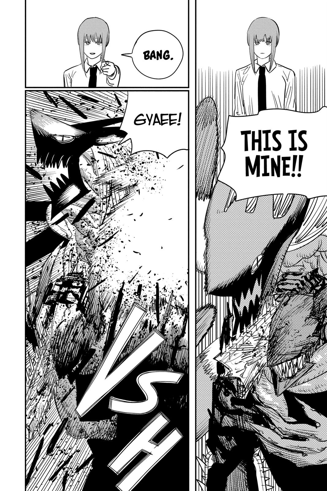 Chainsaw Man Manga Chapter 90 page 17 - Super Power scene