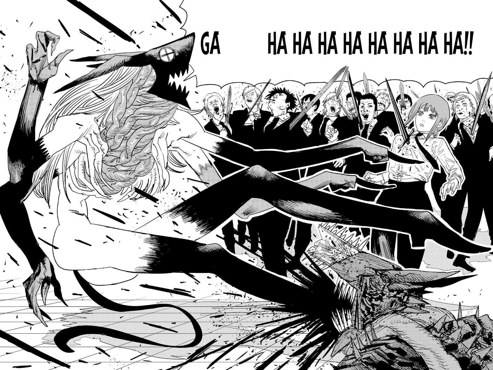 Chainsaw Man Manga Chapter 90 page 8 - Super Power scene