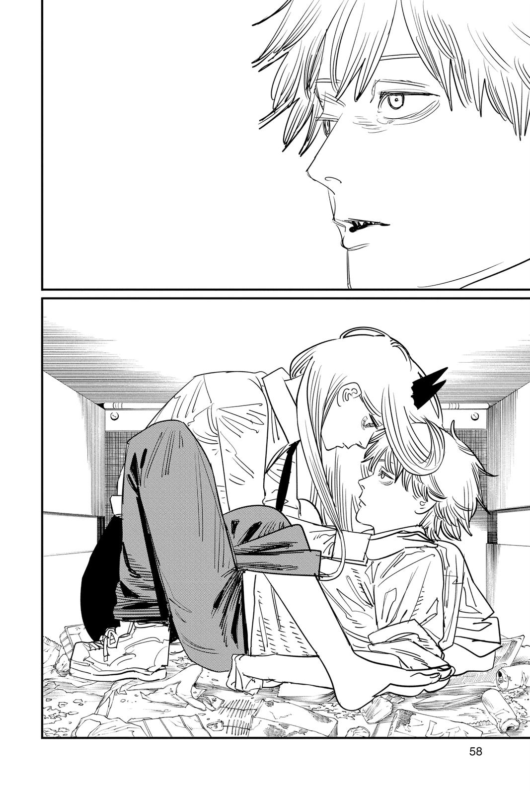 Chainsaw Man Manga Chapter 91 page 10 - Power, Power, Power scene