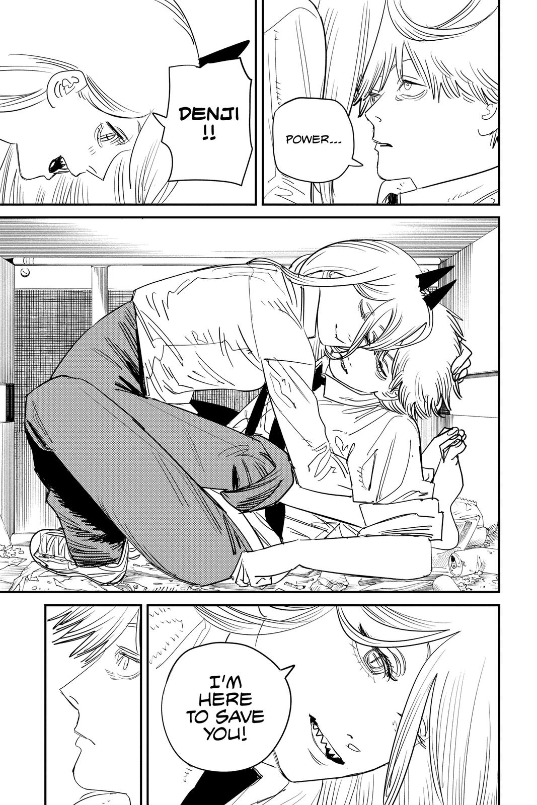 Chainsaw Man Manga Chapter 91 page 11 - Power, Power, Power scene