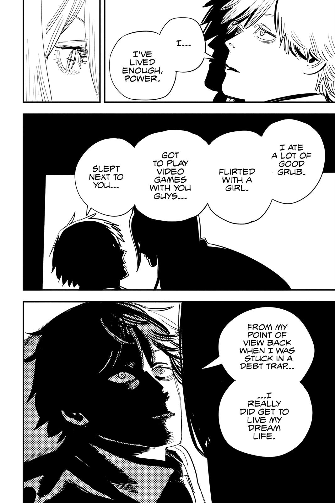 Chainsaw Man Manga Chapter 91 page 12 - Power, Power, Power scene