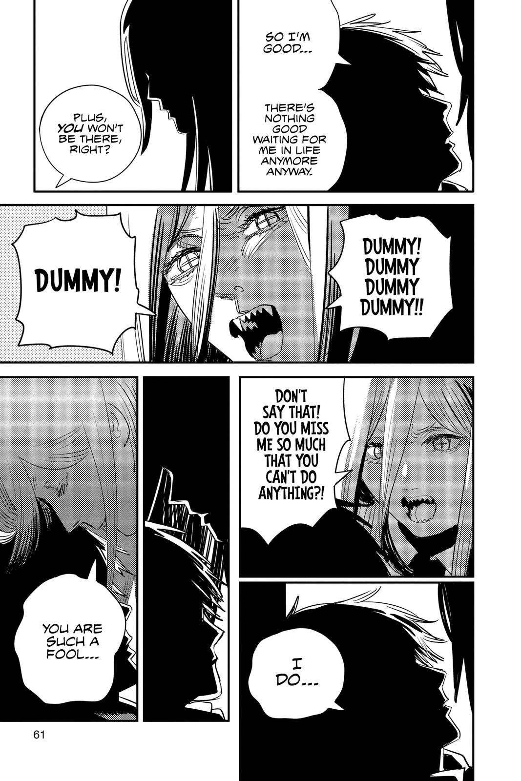 Chainsaw Man Manga Chapter 91 page 13 - Power, Power, Power scene