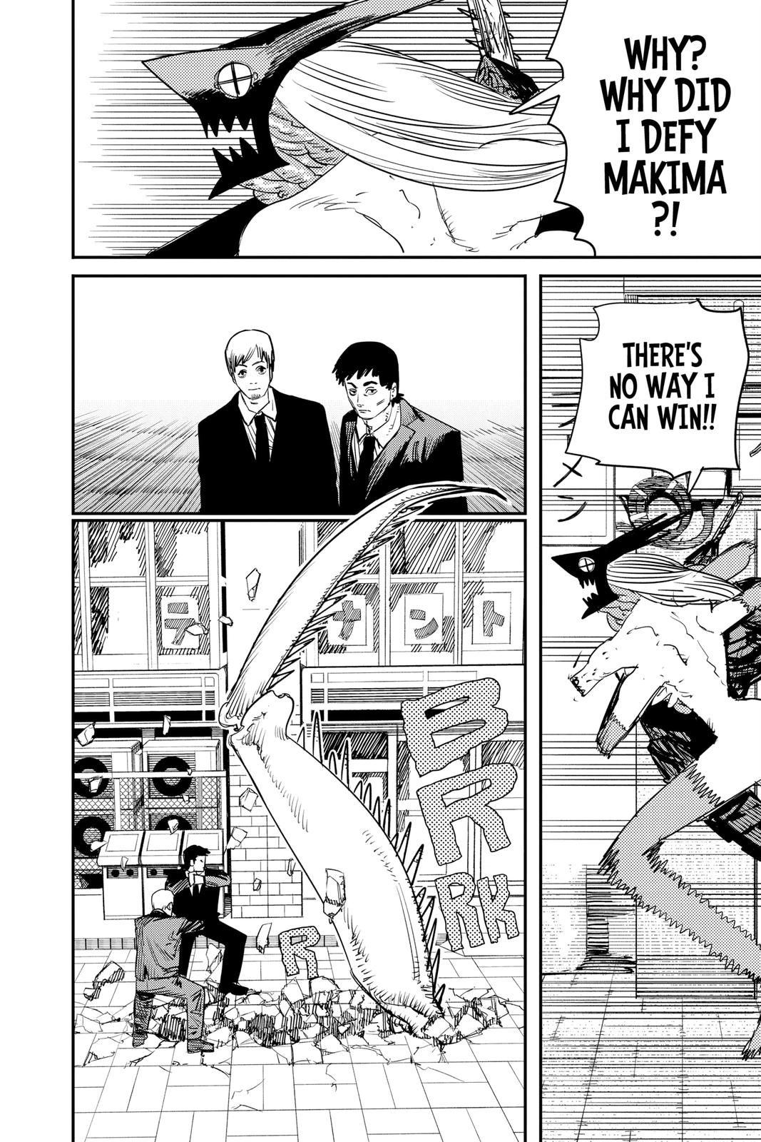 Chainsaw Man Manga Chapter 91 page 4 - Power, Power, Power scene