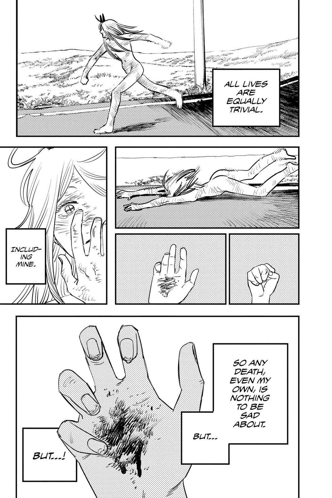 Chainsaw Man Manga Chapter 91 page 7 - Power, Power, Power scene