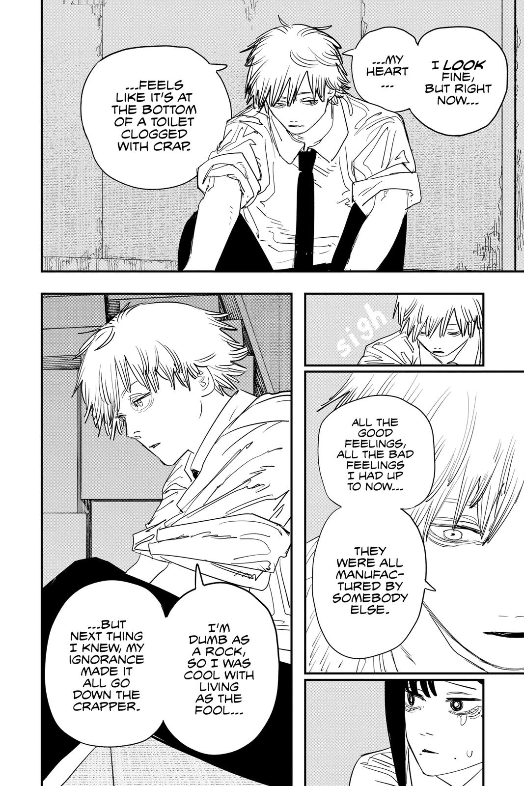 Chainsaw Man Manga Chapter 92 page 10 - Vanilla Sky scene