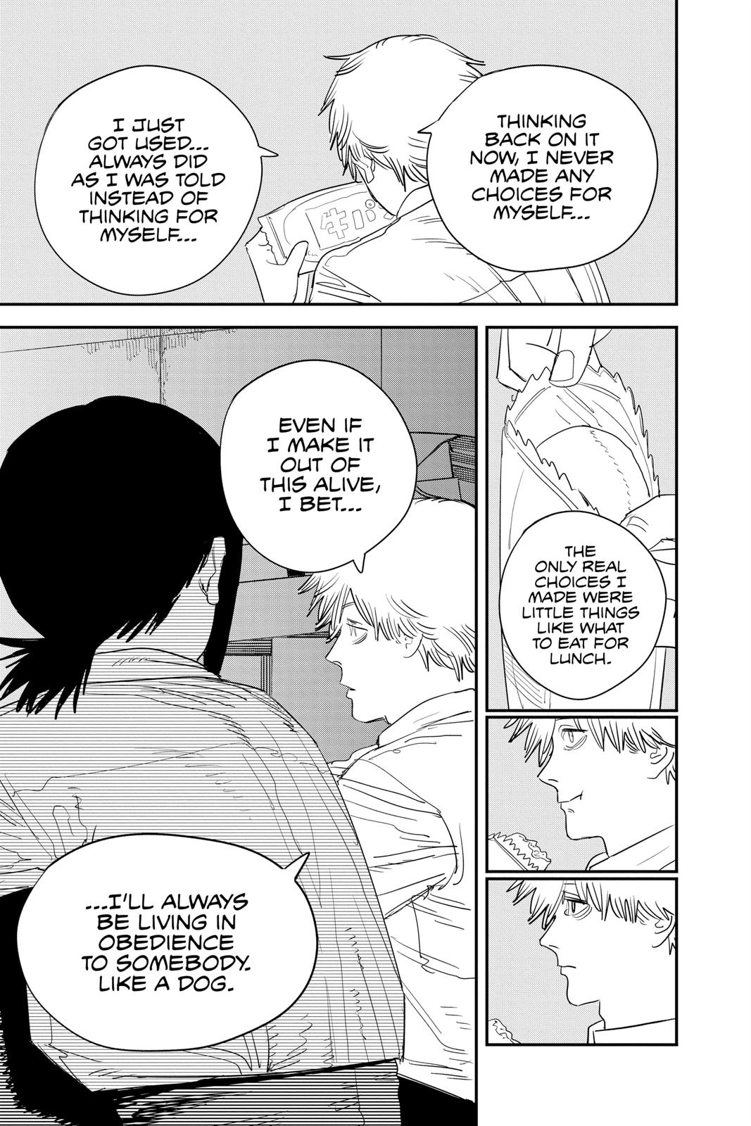 Chainsaw Man Manga Chapter 92 page 11 - Vanilla Sky scene